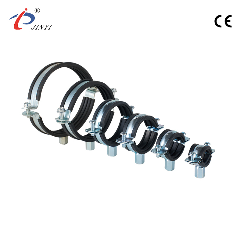 مشبك الأنابيب مع العزل المطاطي